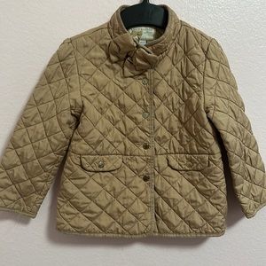 Quilt jacket from Janie and Jack toddler girl 3-4
